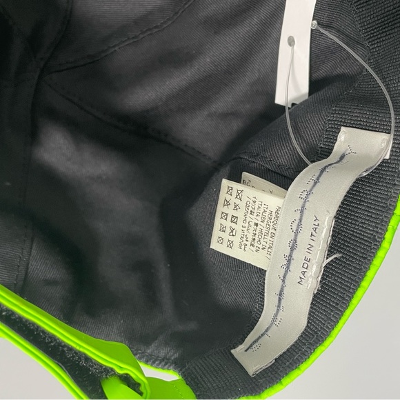 STELLA MCCARTNEY LOGO BASEBALL/FLATBILL CAP WOMENS HAT MADE IN ITALY $370. - Picture 3 of 4